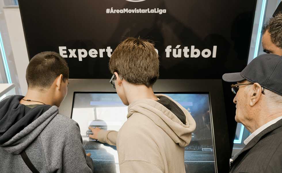 Los aficionados probaron el ‘expertos de fútbol’ de LaLiga